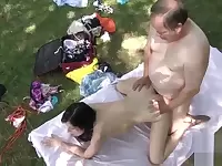 Fabulous porn scene Old/Young try to watch for show