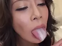 Video of beautiful Japanese wife Rei Kitajima giving a blowjob
